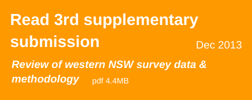 Link to third supplementary submission